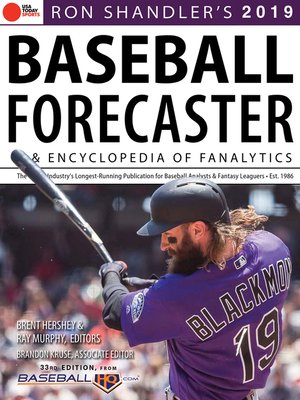 cover image of Ron Shandler's 2019 Baseball Forecaster